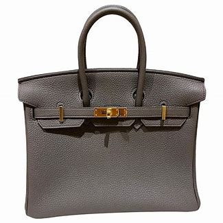 Acapulco Hermès HERMES BIRKIN BAG 25 Grey